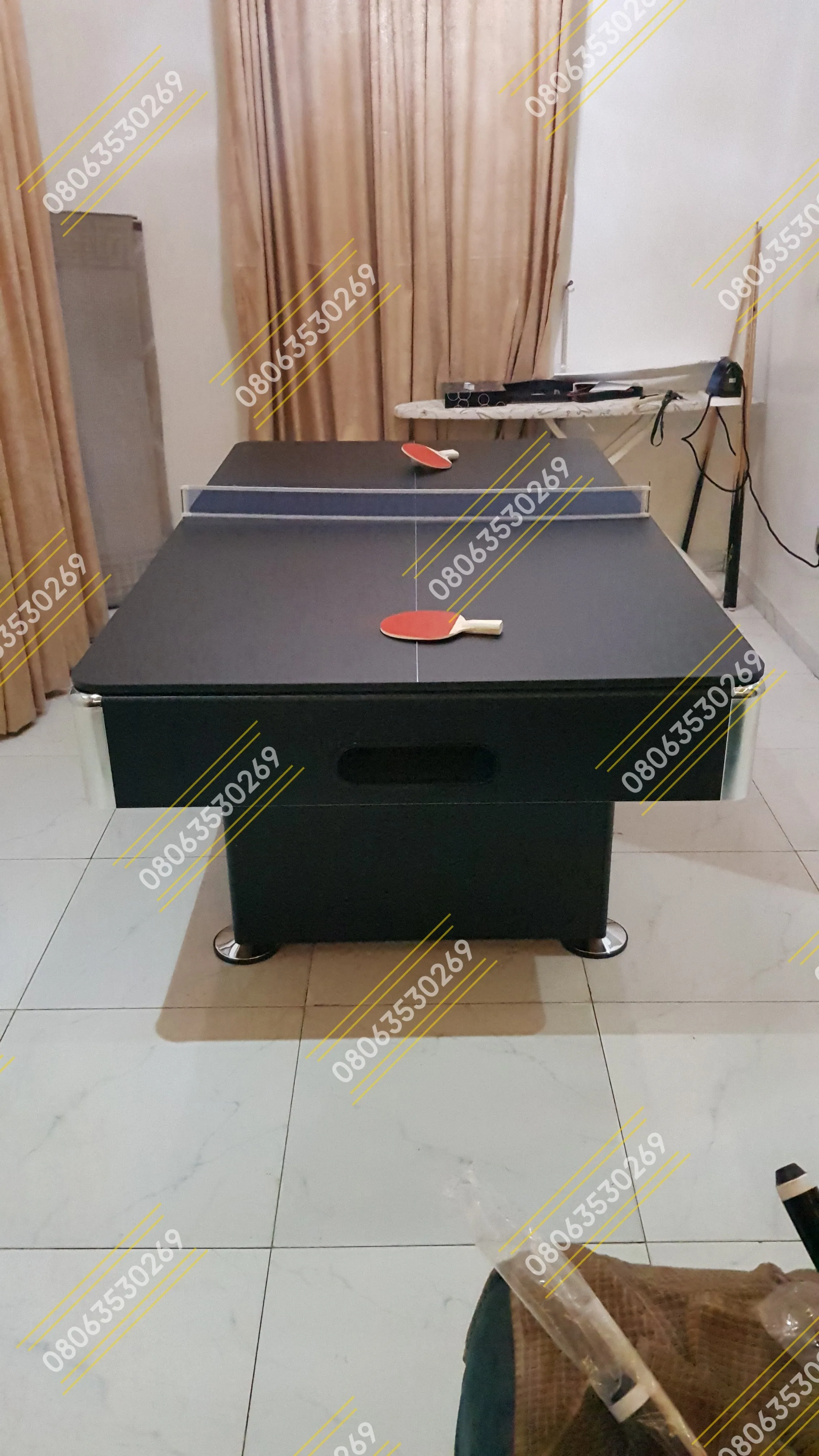 2 In 1 Combo Pool Table & Tennis Table (7 Foot)