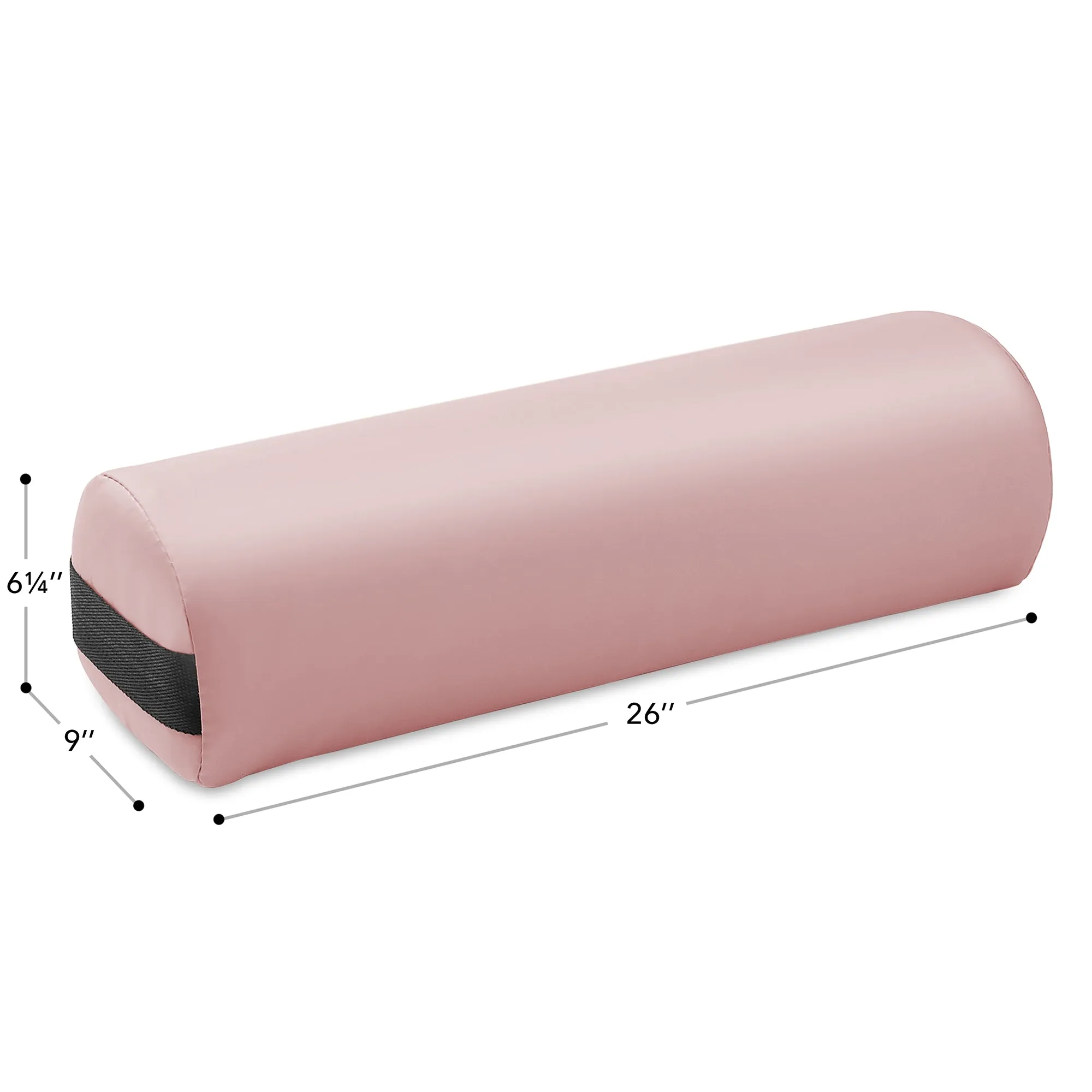 3/4 Jumbo Round Massage Bolster - 26 x 9 x 6-1/4 Inch