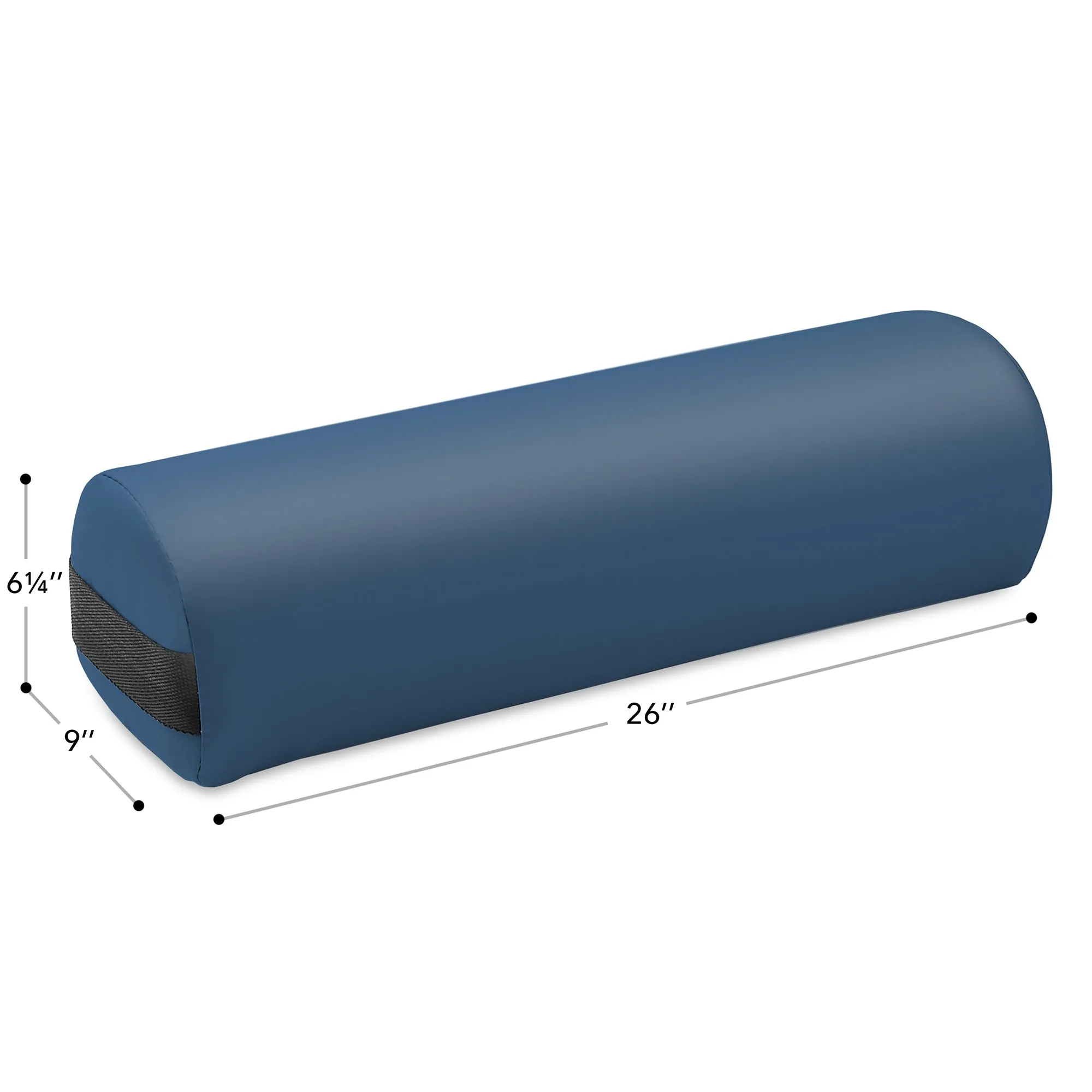 3/4 Jumbo Round Massage Bolster - 26 x 9 x 6-1/4 Inch