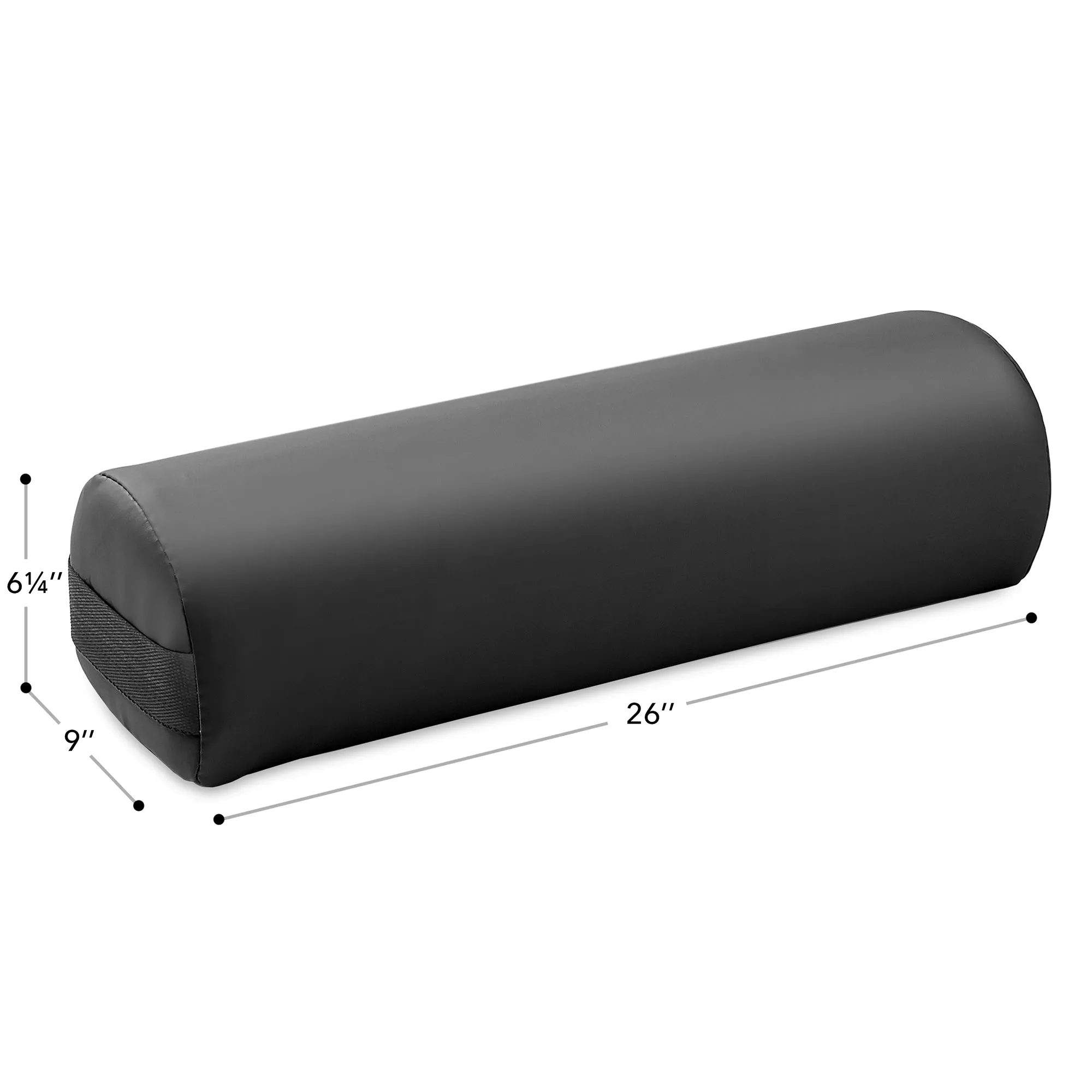 3/4 Jumbo Round Massage Bolster - 26 x 9 x 6-1/4 Inch