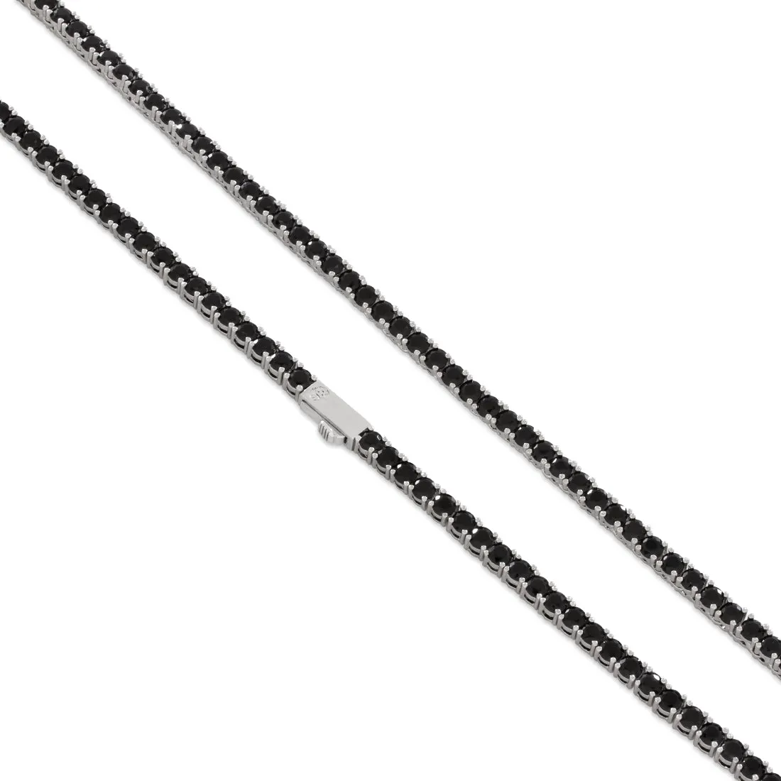 4mm Onyx Tennis Chain