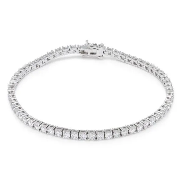 4mm Single Row Tennis Bracelet