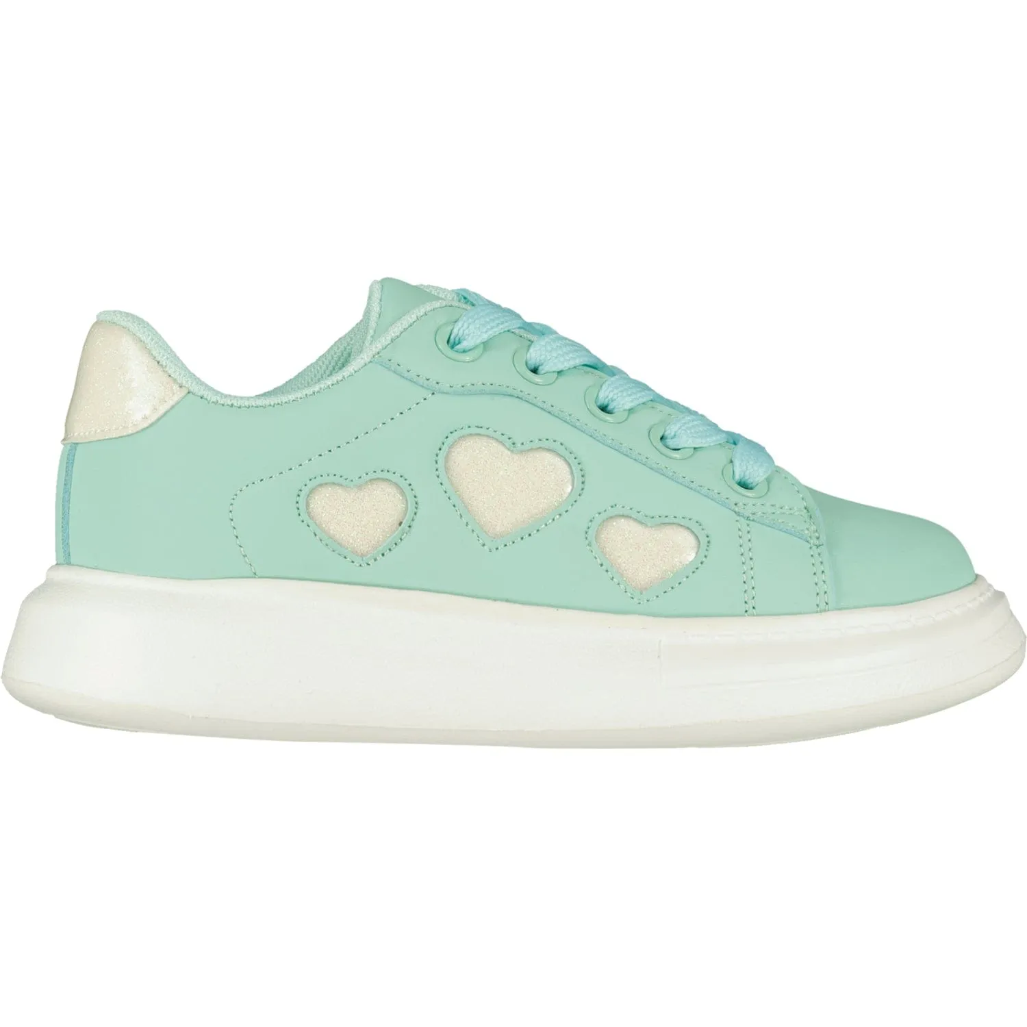 A DEE - Queeny Chunky Trainers - Aqua