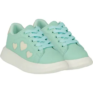 A DEE - Queeny Chunky Trainers - Aqua