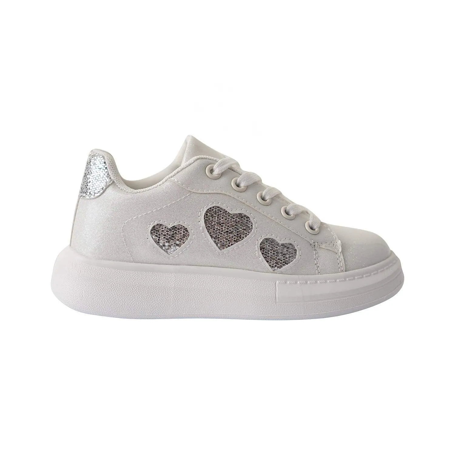 A DEE - Queeny Chunky Trainers - White