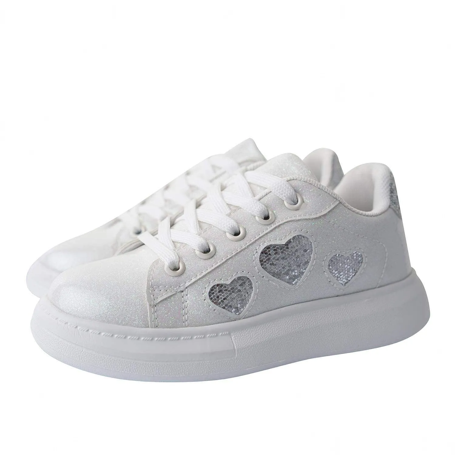 A DEE - Queeny Chunky Trainers - White