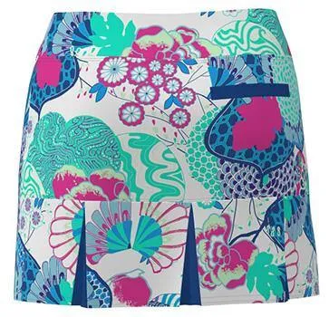 AB SPORT Women's Japanese Garden Print TENNIS SKIRT BSKT05-JPGW6