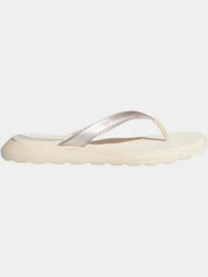 Adidas Comfort Women Swim Slippers Metallic