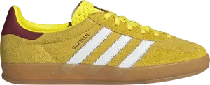 Adidas Gazelle Indoor Bright Yellow Burgundy (W)