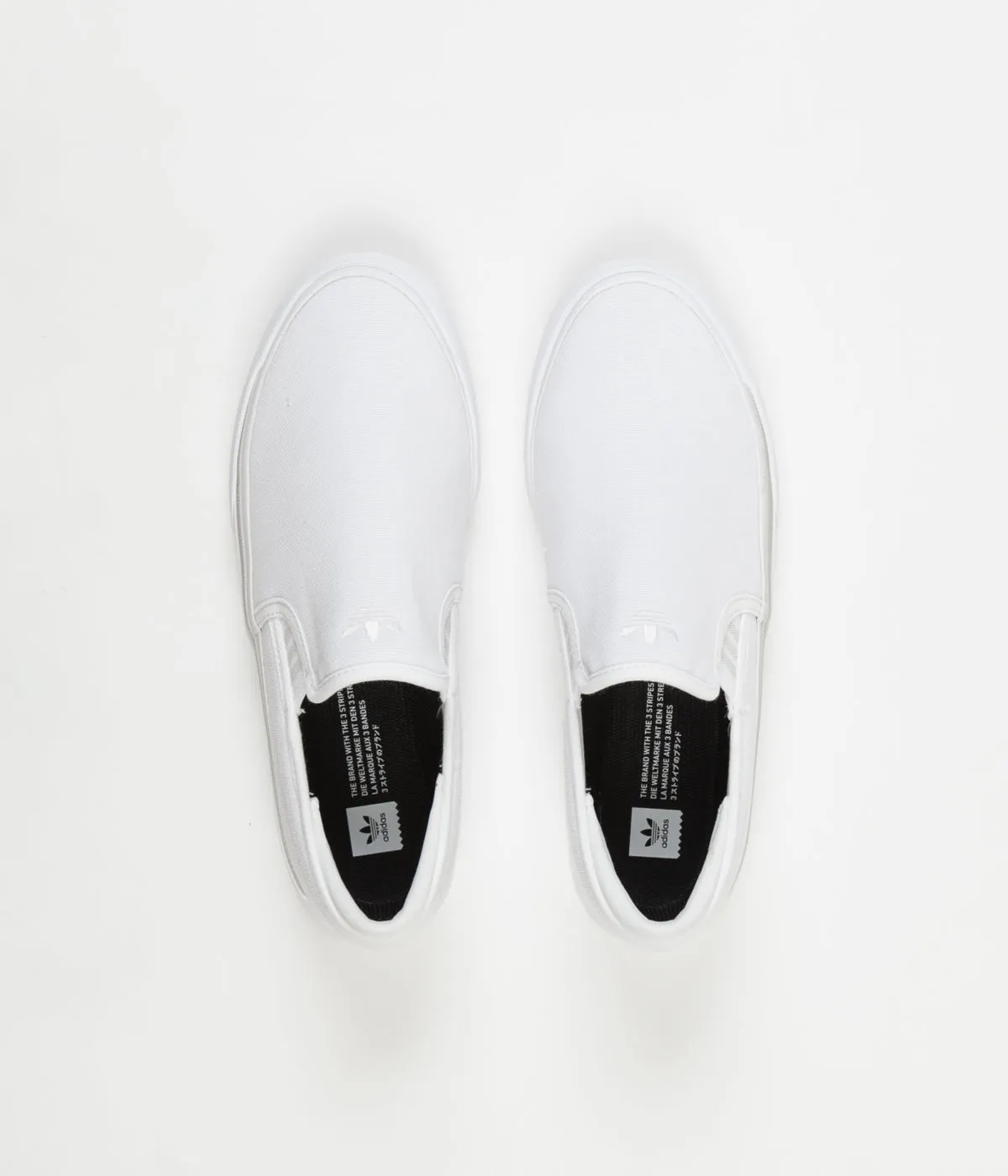 Adidas Sabalo Slip On Shoes - White / Grey One / Core Black