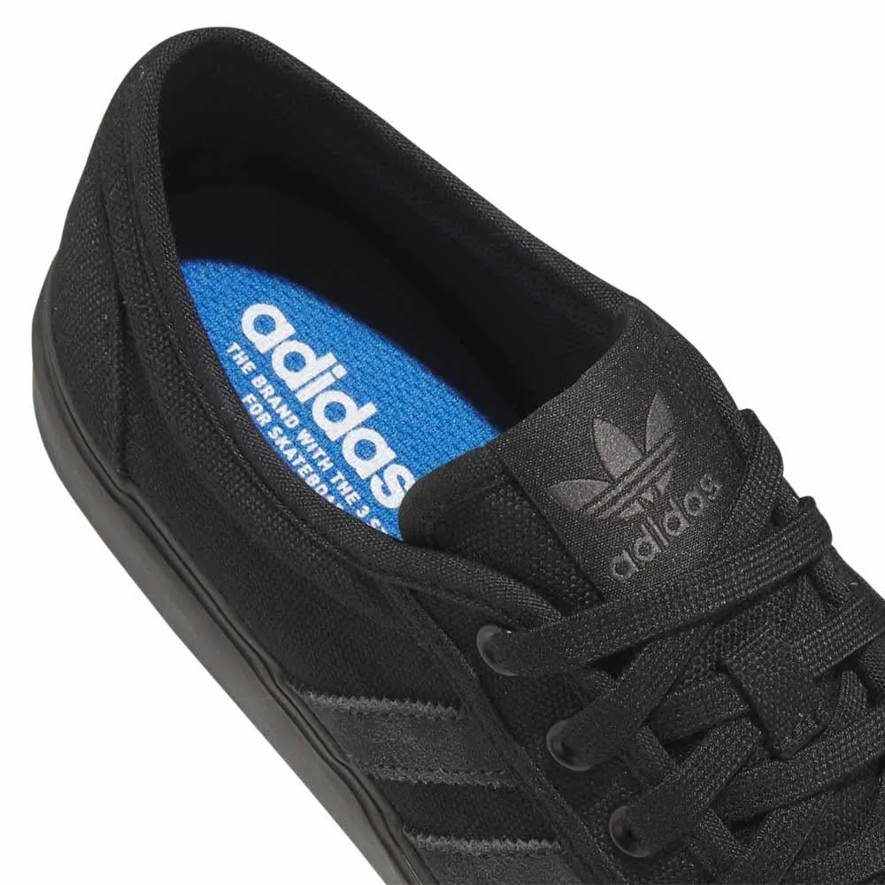 Adidas Skateboarding Adi Ease Carbon Black Carbon Skate Shoes