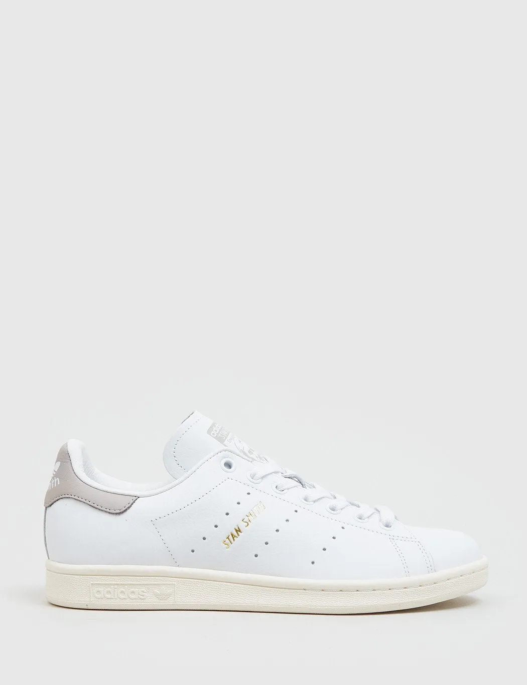 adidas Stan Smith Leather (S75075) - White/Granite Grey