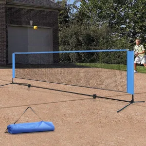 Adjustable Portable Sports Net Kit for Tennis, Volleyball & Badminton Everfit