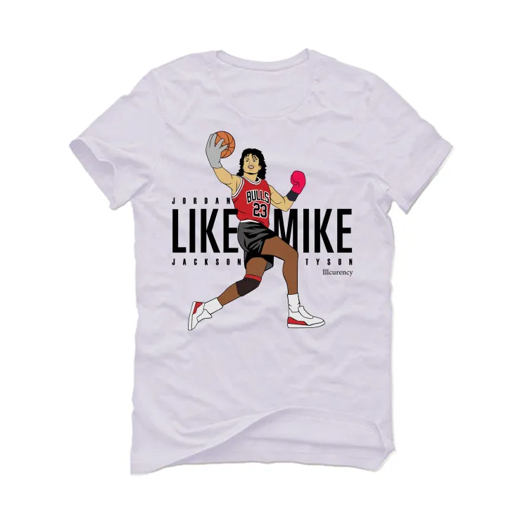 Air Jordan 12 “Playoffs” 2022 | illCurrency White T-Shirt (like mike)