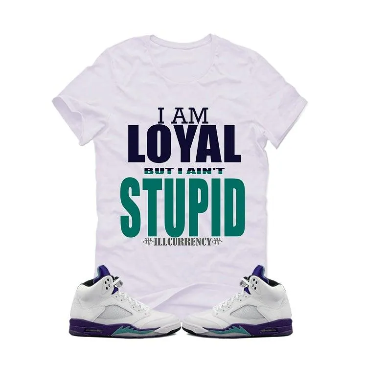 Air Jordan 5 Fresh Prince White T (LOYAL)