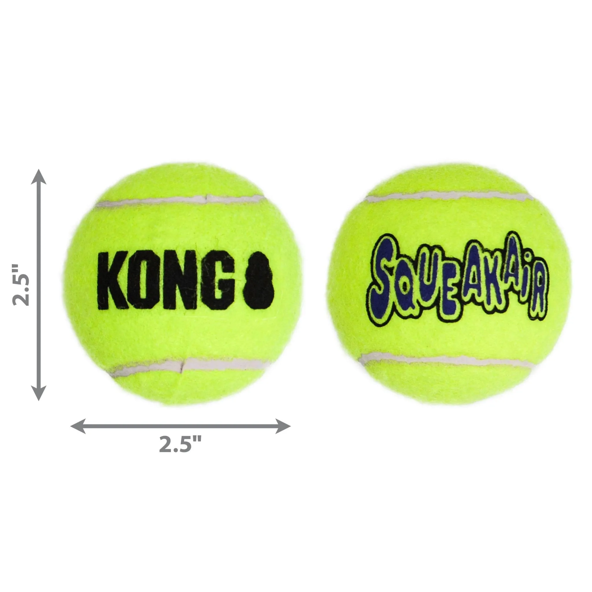 Air KONG Squeaker Tennis Balls, Each