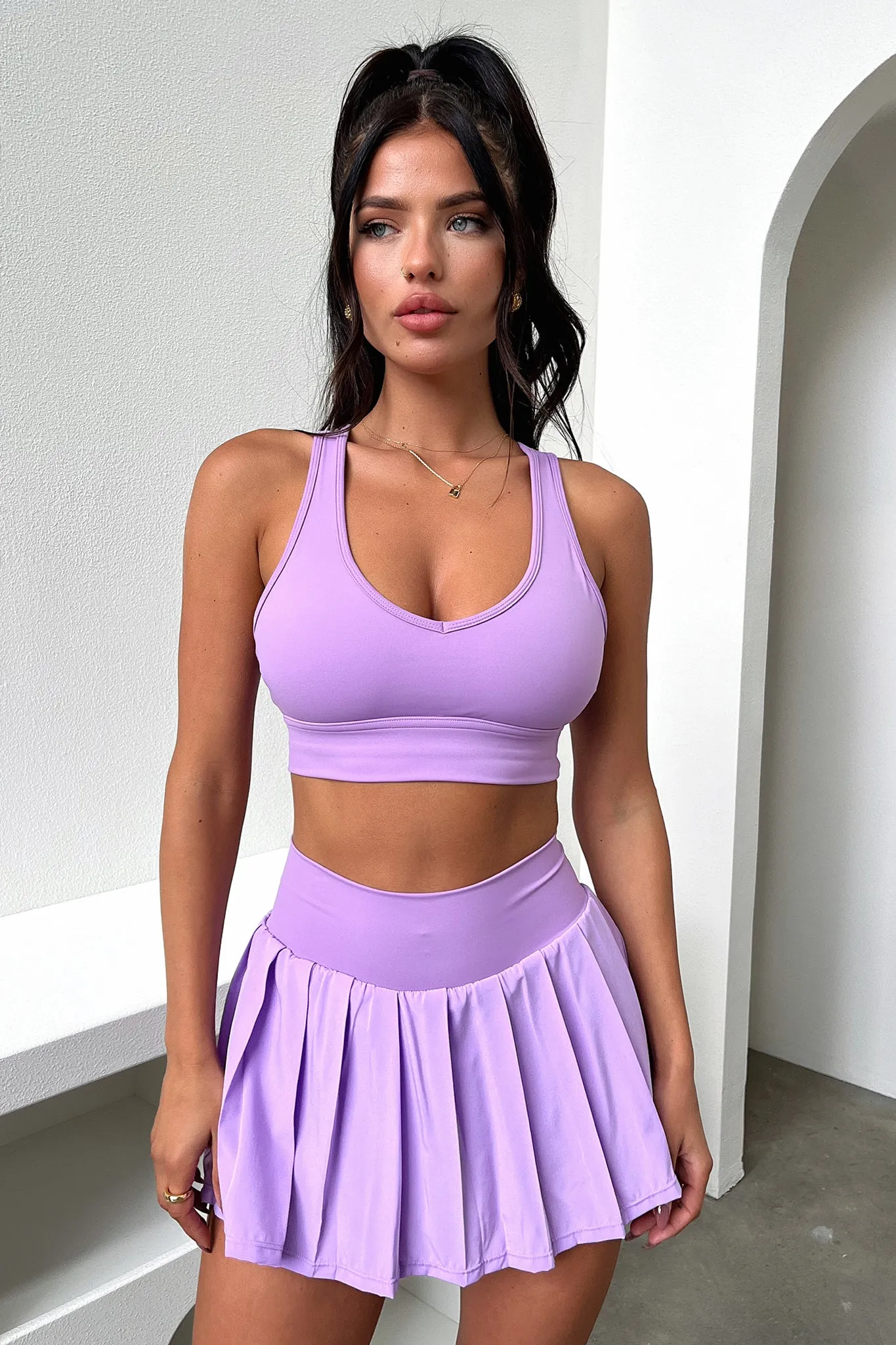 Alani Sports Bra - Purple