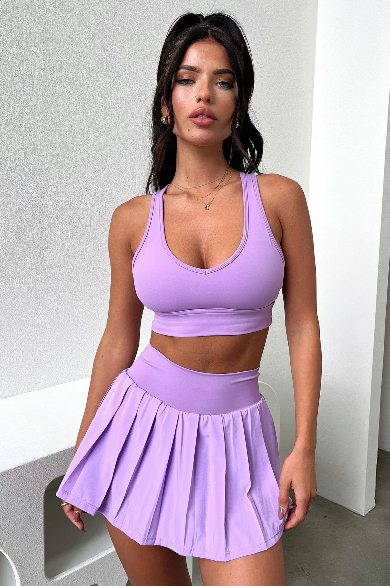 Alani Sports Bra - Purple