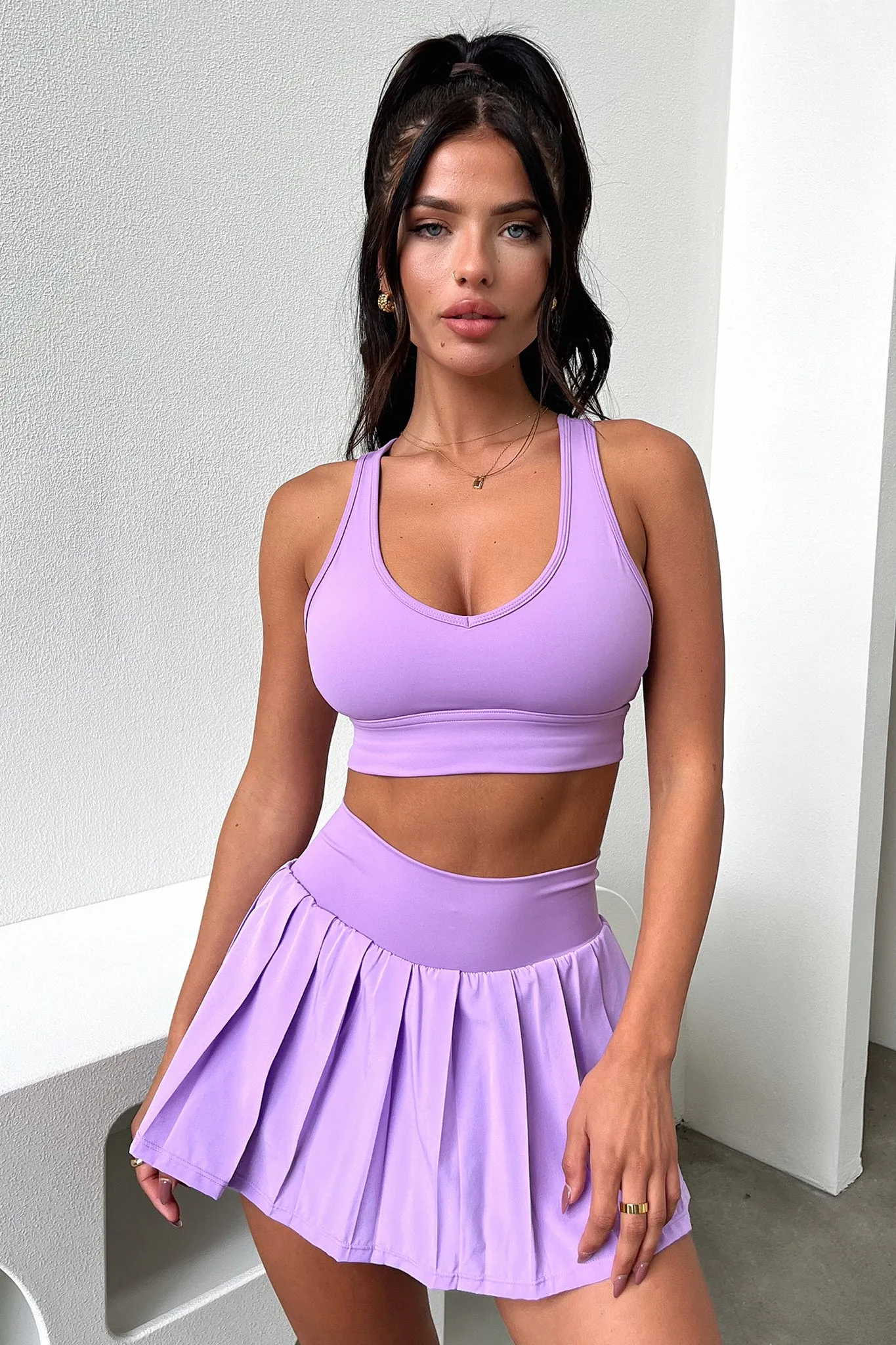 Alani Sports Bra - Purple