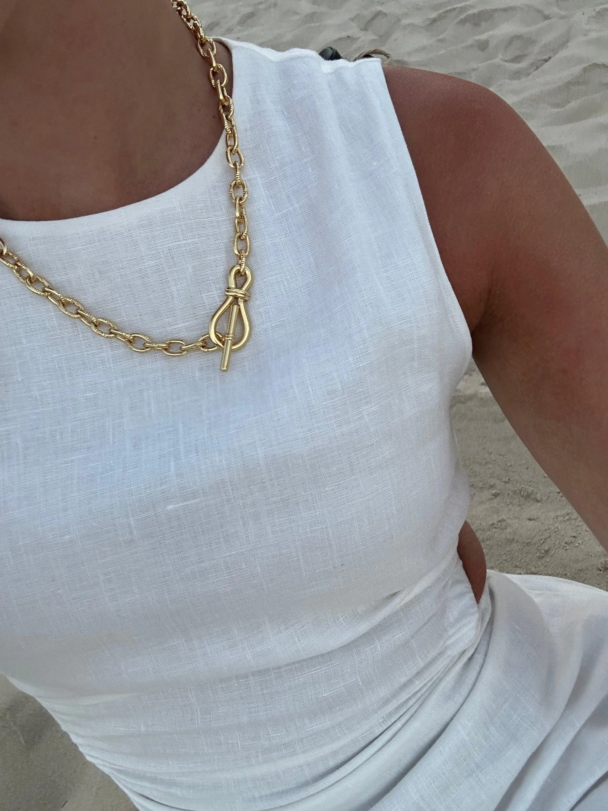 Alannah Necklace - Gold