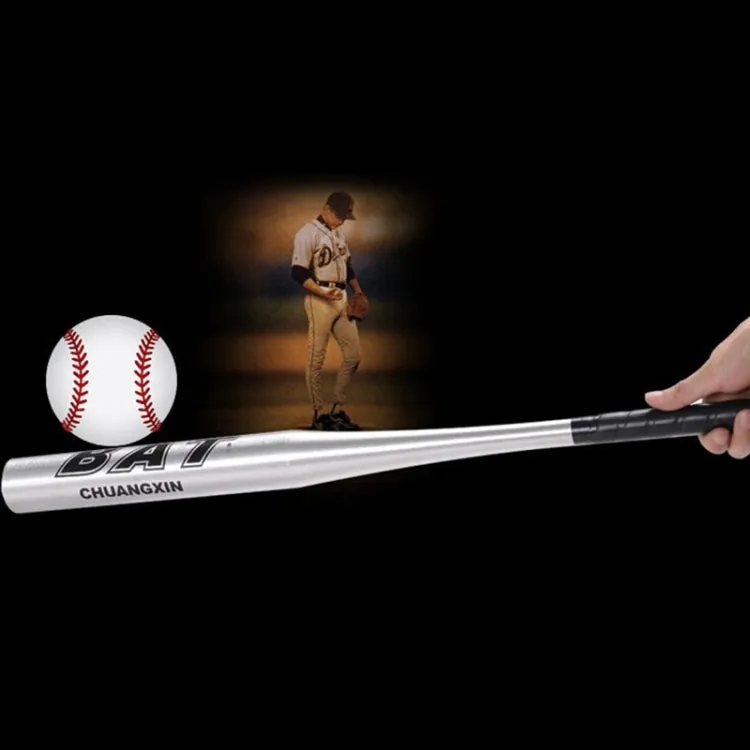 Aluminium Alloy Baseball Bat Of The Bit Softball Bats, Size:28 inch(70-71cm)(Black)