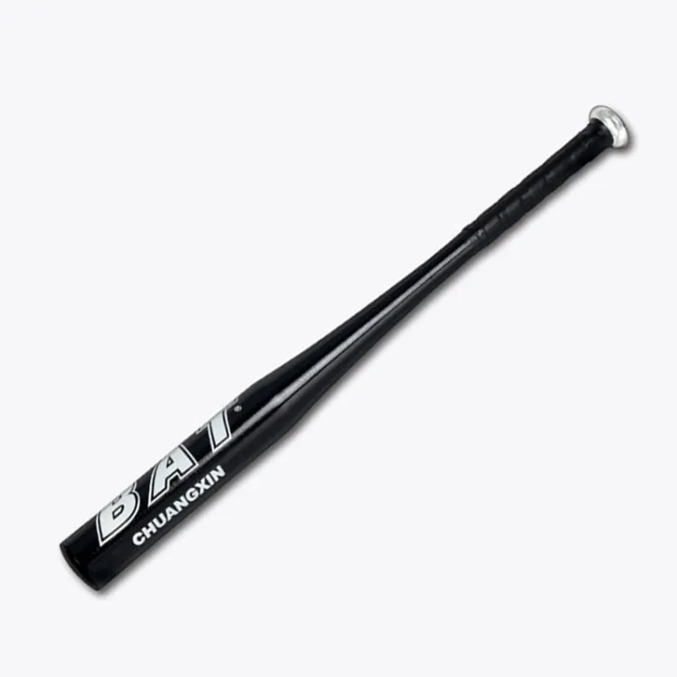 Aluminium Alloy Baseball Bat Of The Bit Softball Bats, Size:28 inch(70-71cm)(Black)