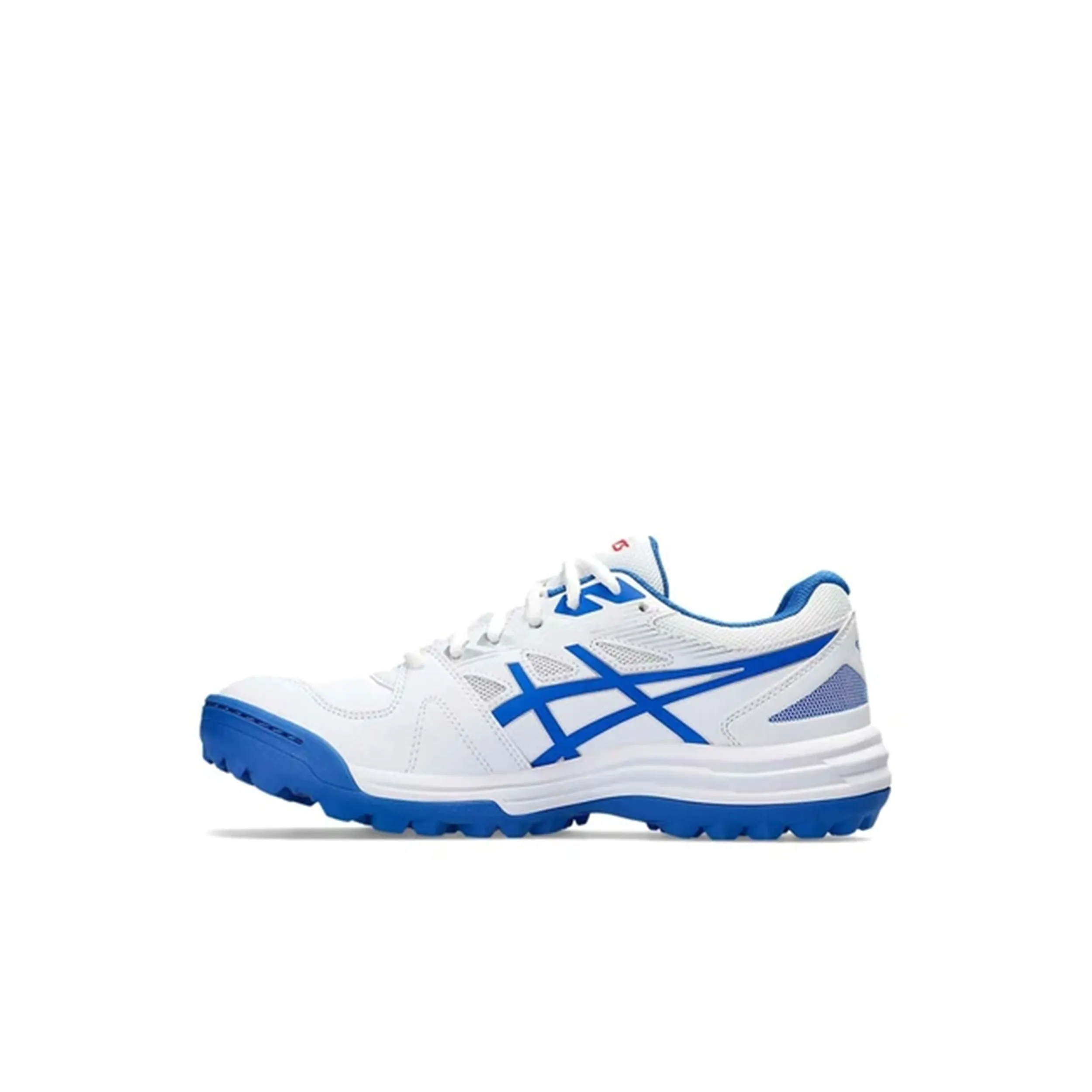 Asics Gel Lethal Field Men's Cricket Shoes (White/ Tuna Blue) - DOD