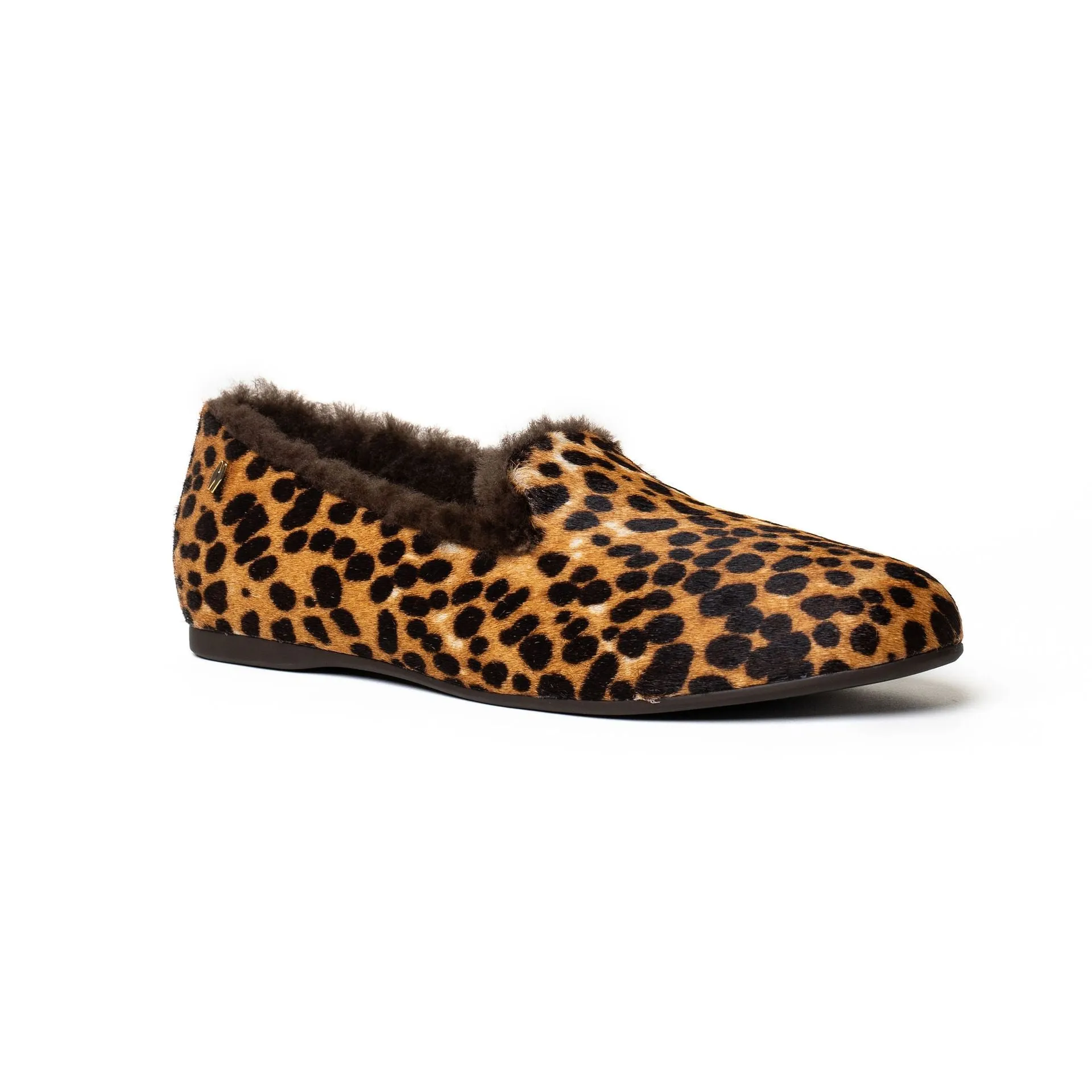 Audrey Pony - Animal Print Loafer