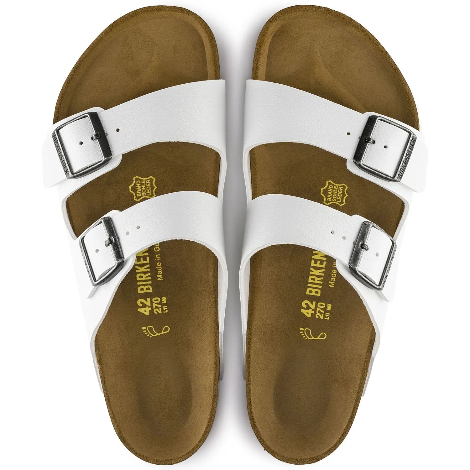 BIRKENSTOCK ARIZONA WHITE