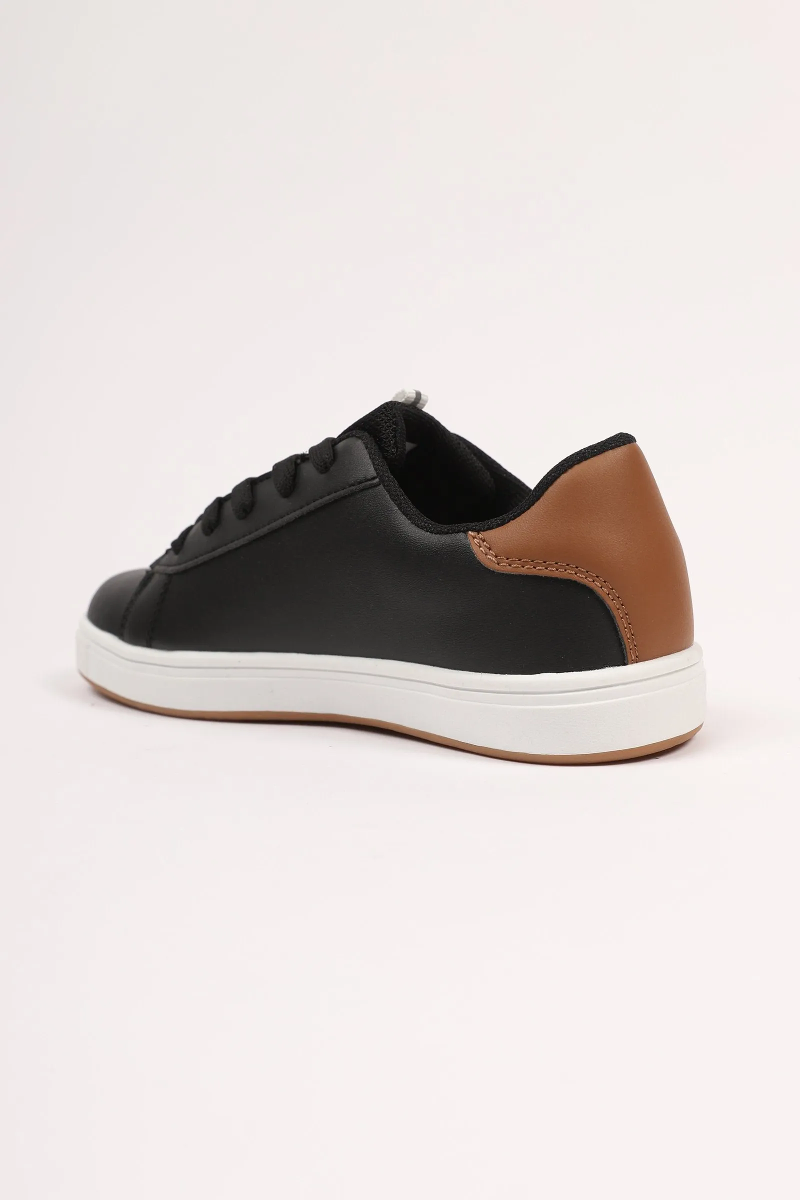 Black Slip-On Shoes