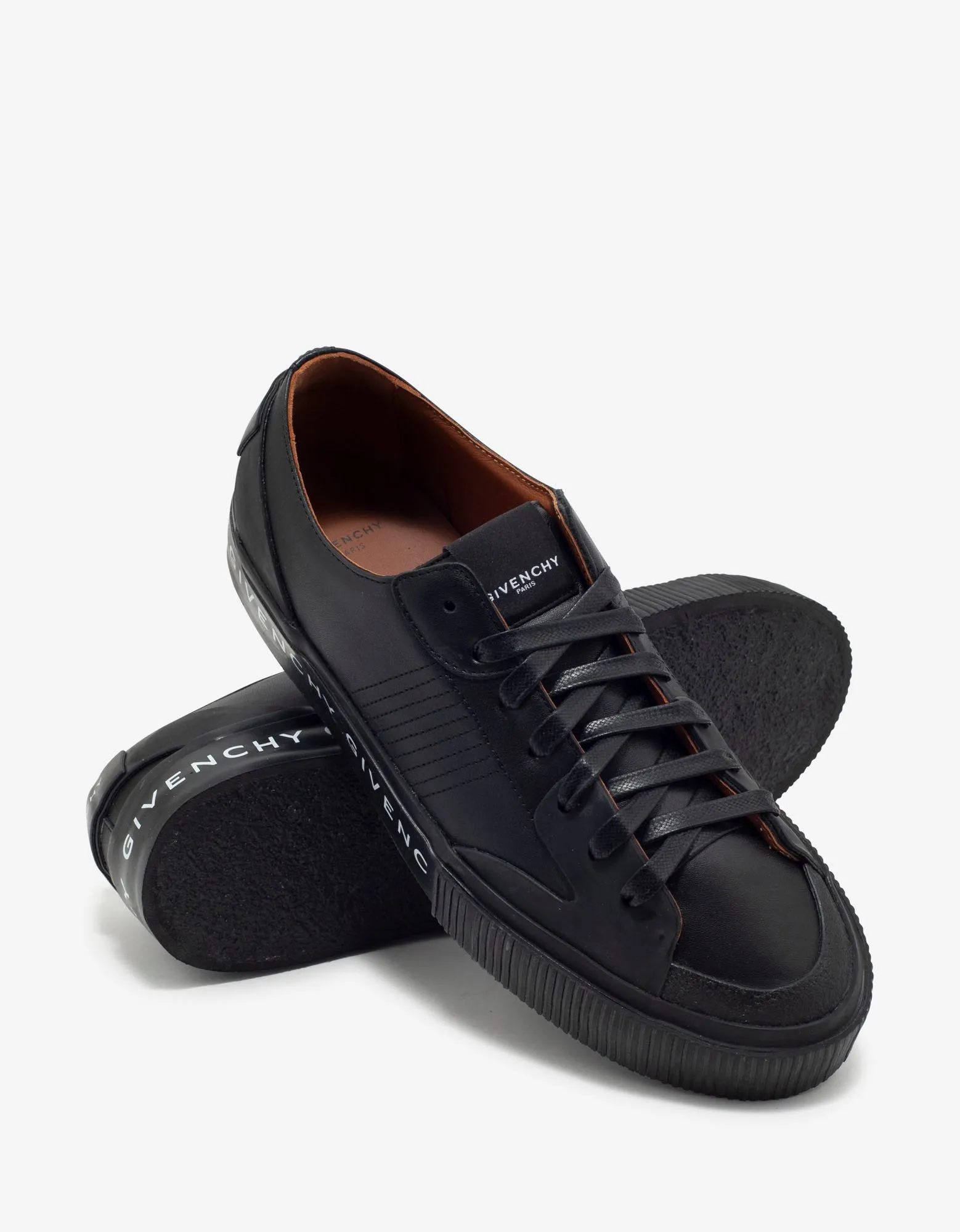 Black Tennis Light Low Trainers -