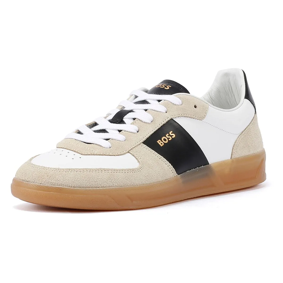 Boss Brandon Tennis Men's Open Beige Trainers