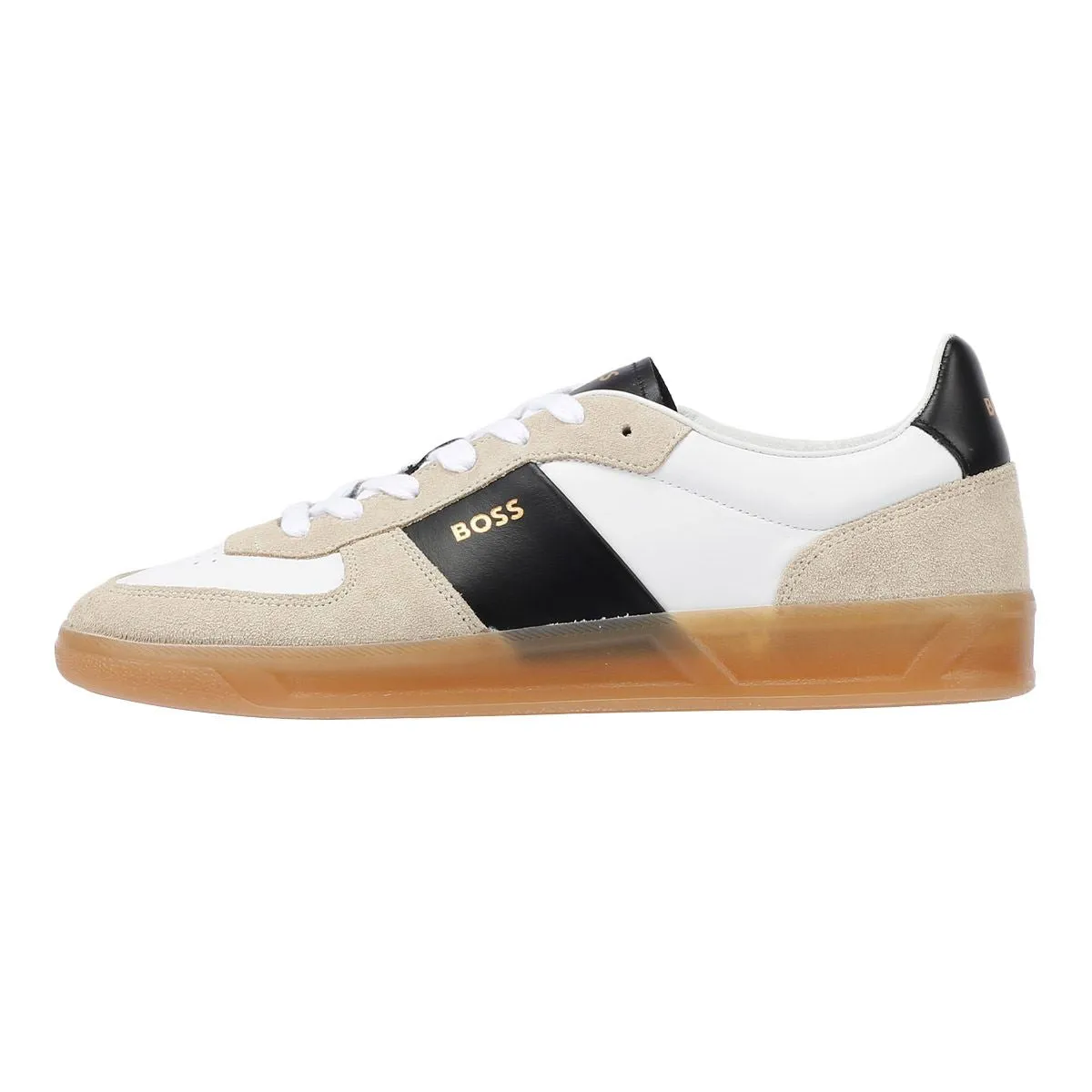 Boss Brandon Tennis Men's Open Beige Trainers