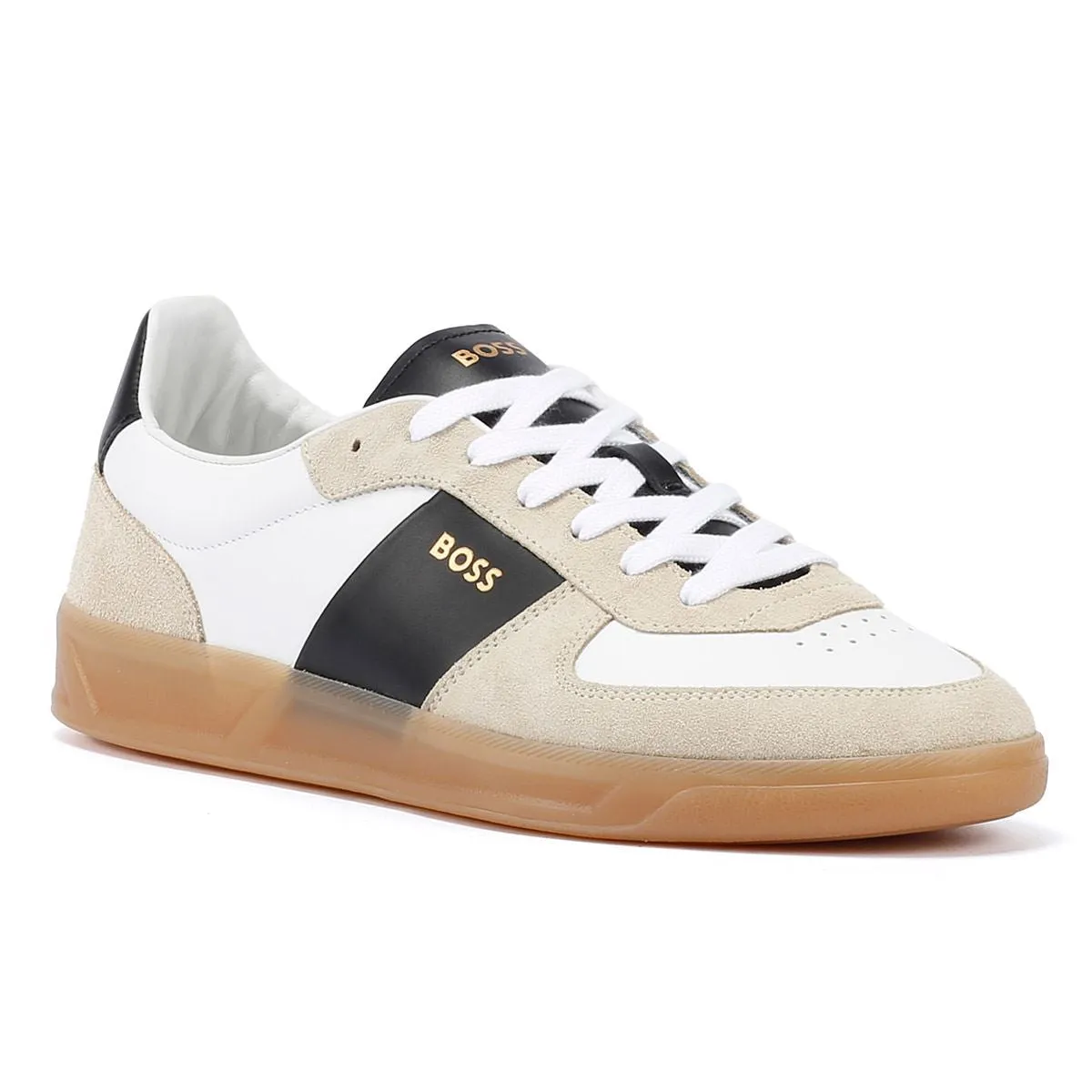 Boss Brandon Tennis Men's Open Beige Trainers