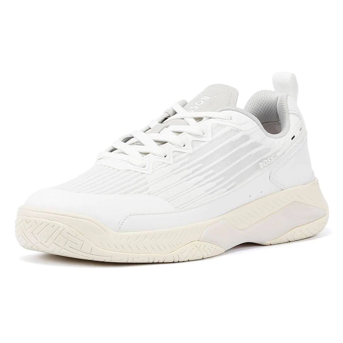 Boss Courtstride Tennis Men's White Trainers