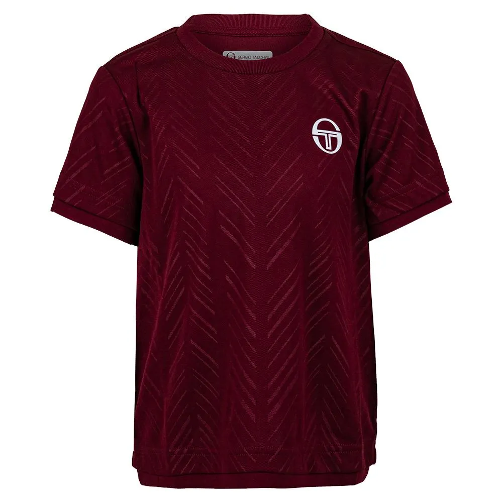 Boys' Chevron Tennis Top