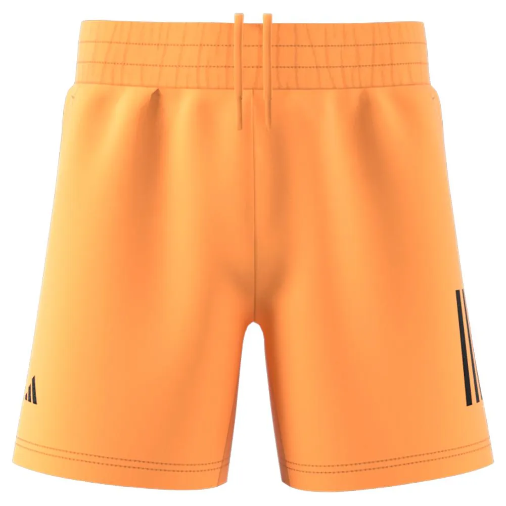 Boy's Club 3 Stripe Tennis Short Hazy Orange