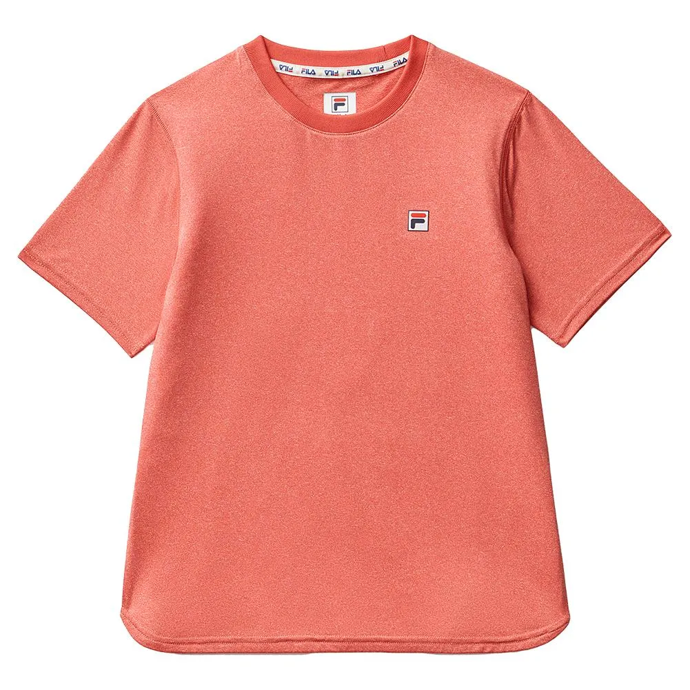 Boys Short Sleeve Performance Tennis Top