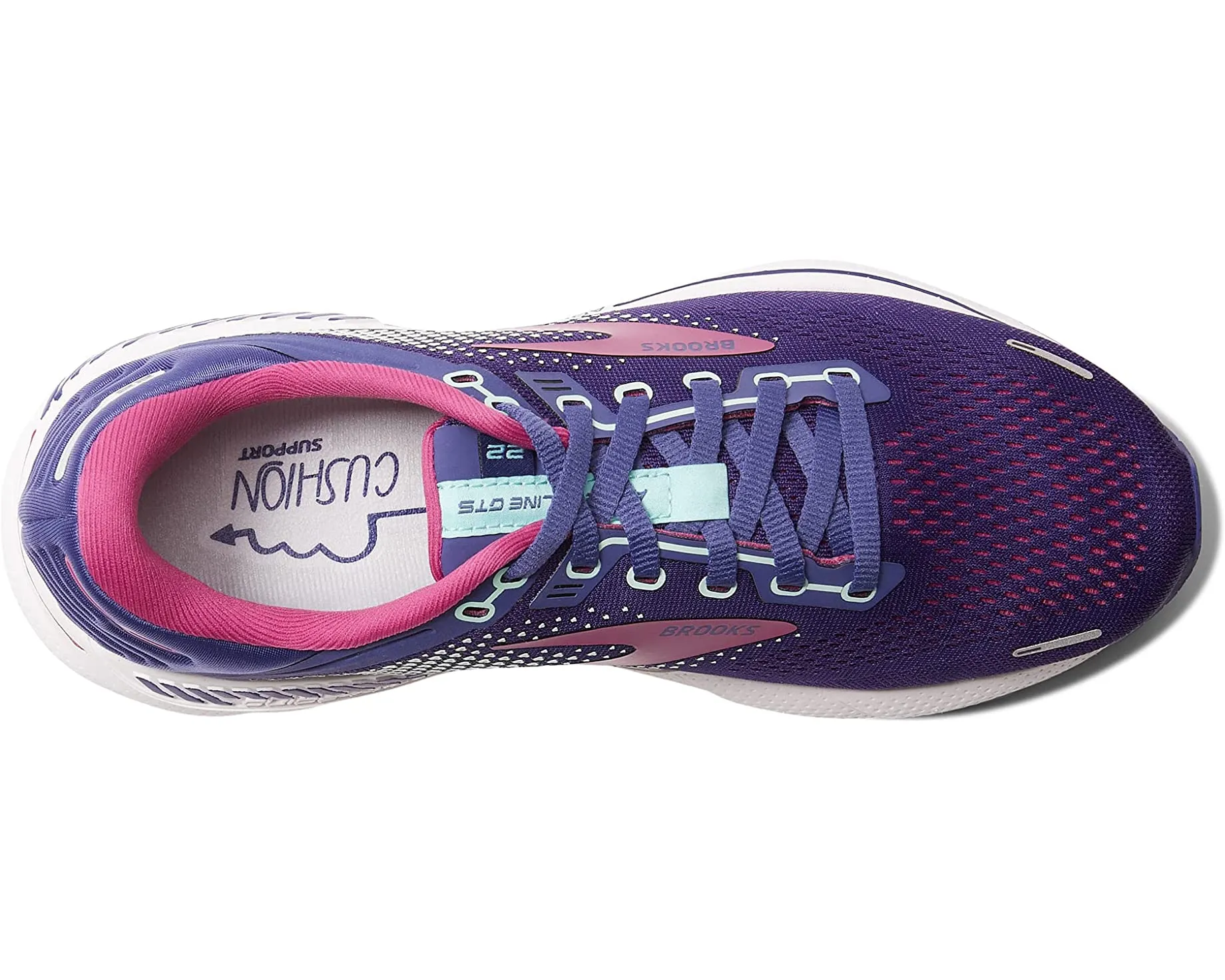 Brooks | Adrenaline GTS 22 | Women's | Navy/Yucca/Pink