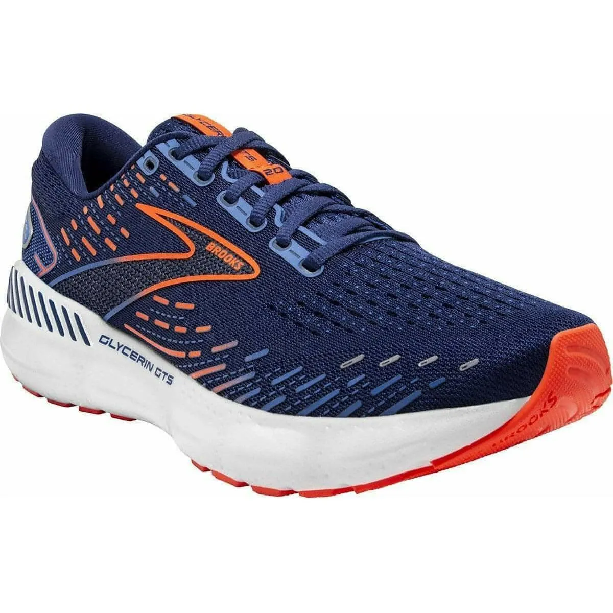 Brooks Glycerin GTS 20 Mens Running Shoes - Blue