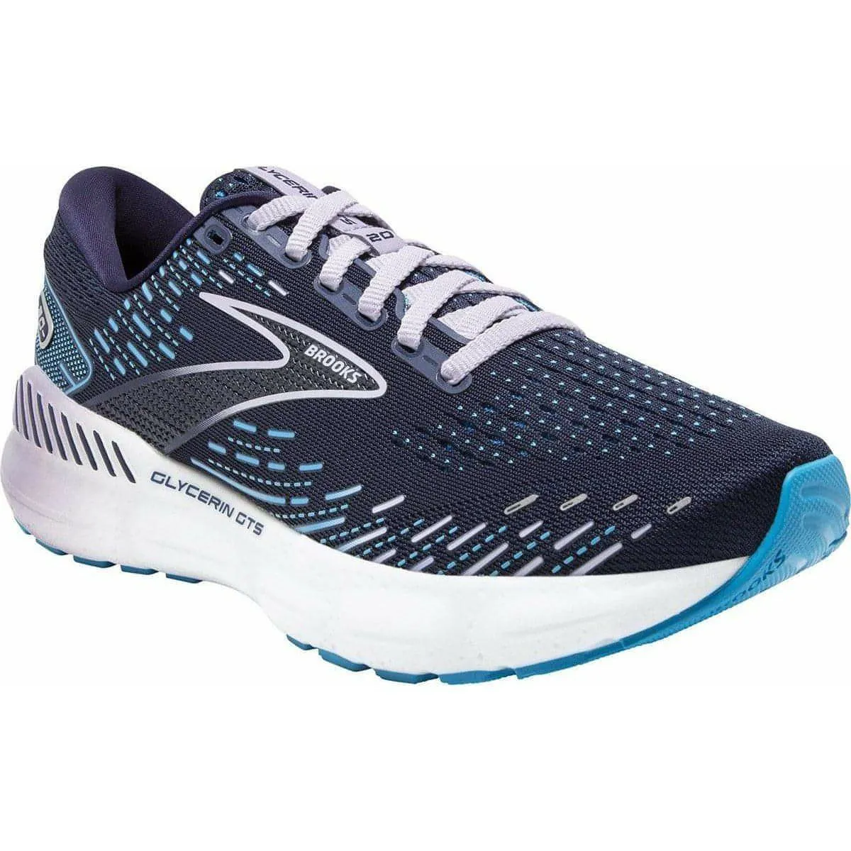 Brooks Glycerin GTS 20 Womens Running Shoes - Blue