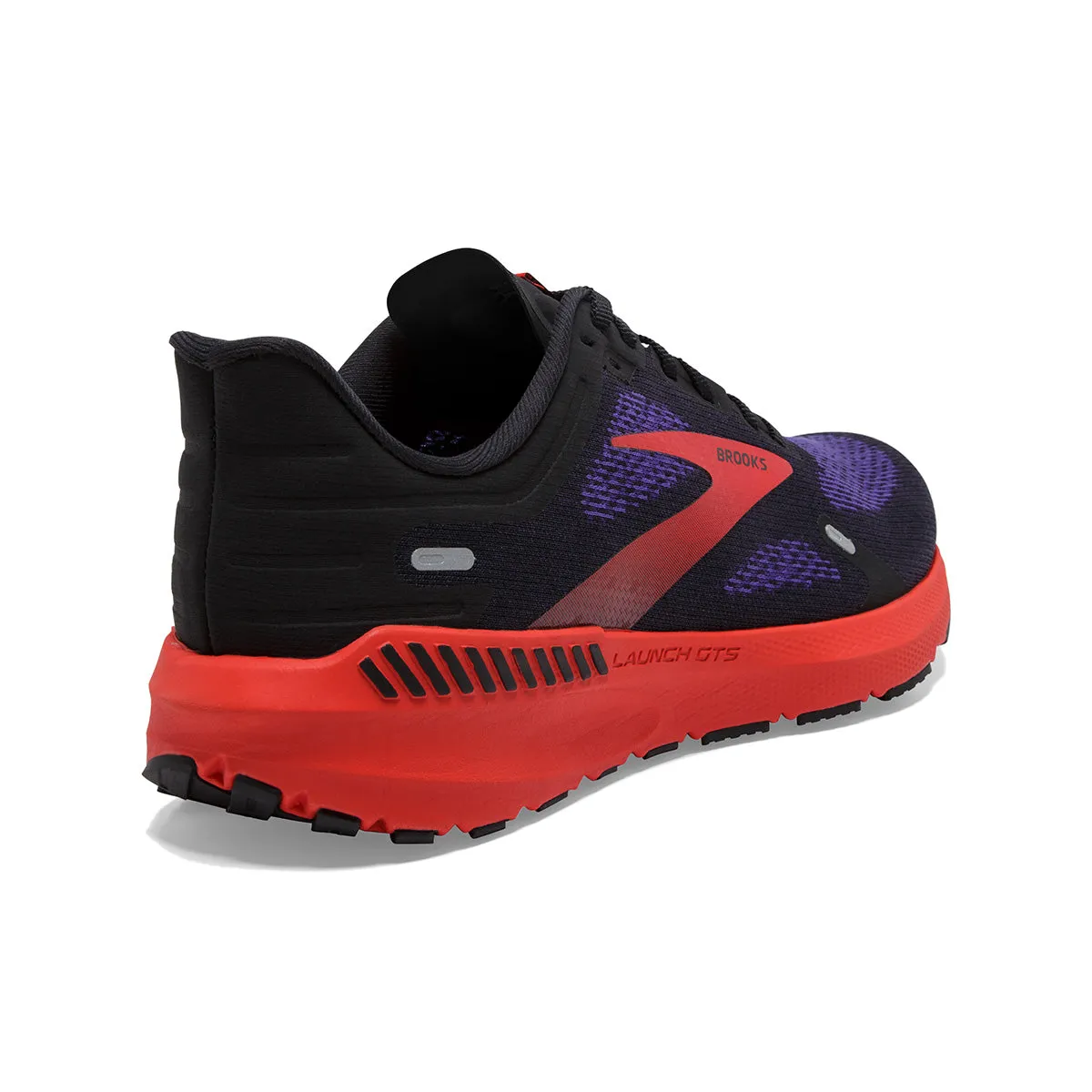 Brooks Launch GTS 9 Mens | Black/deep Blue/red