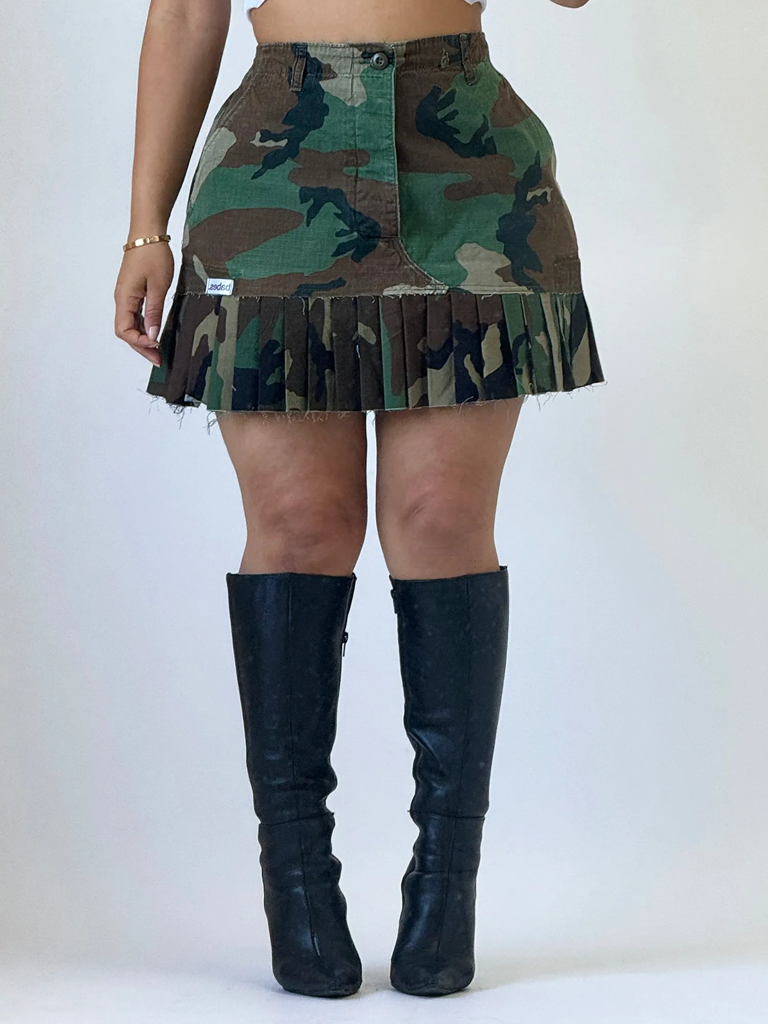 Camo Tennis Skirt ♻️