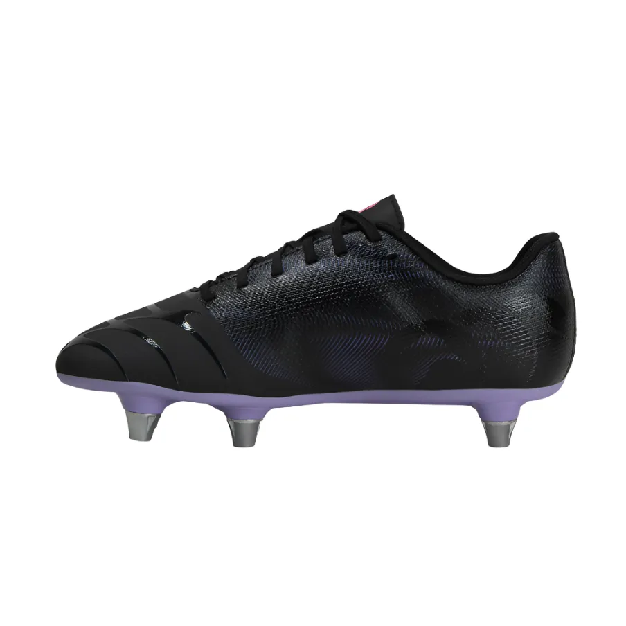 Canterbury Kids Rugby Boots Phoenix Genesis Team SG JU Black/Purple