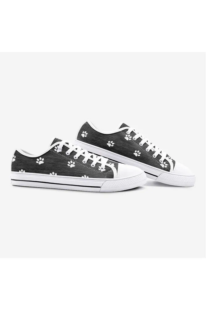 Carbon Fiber Paws Unisex Low Top Canvas Shoes