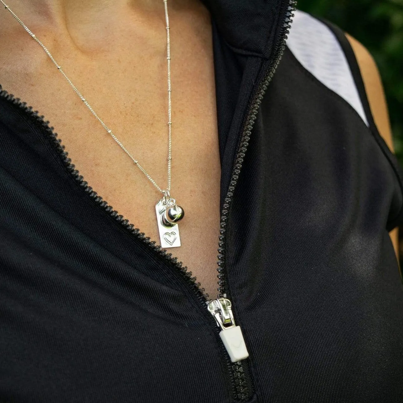 CC Sport Tennis Coach Charm Necklace