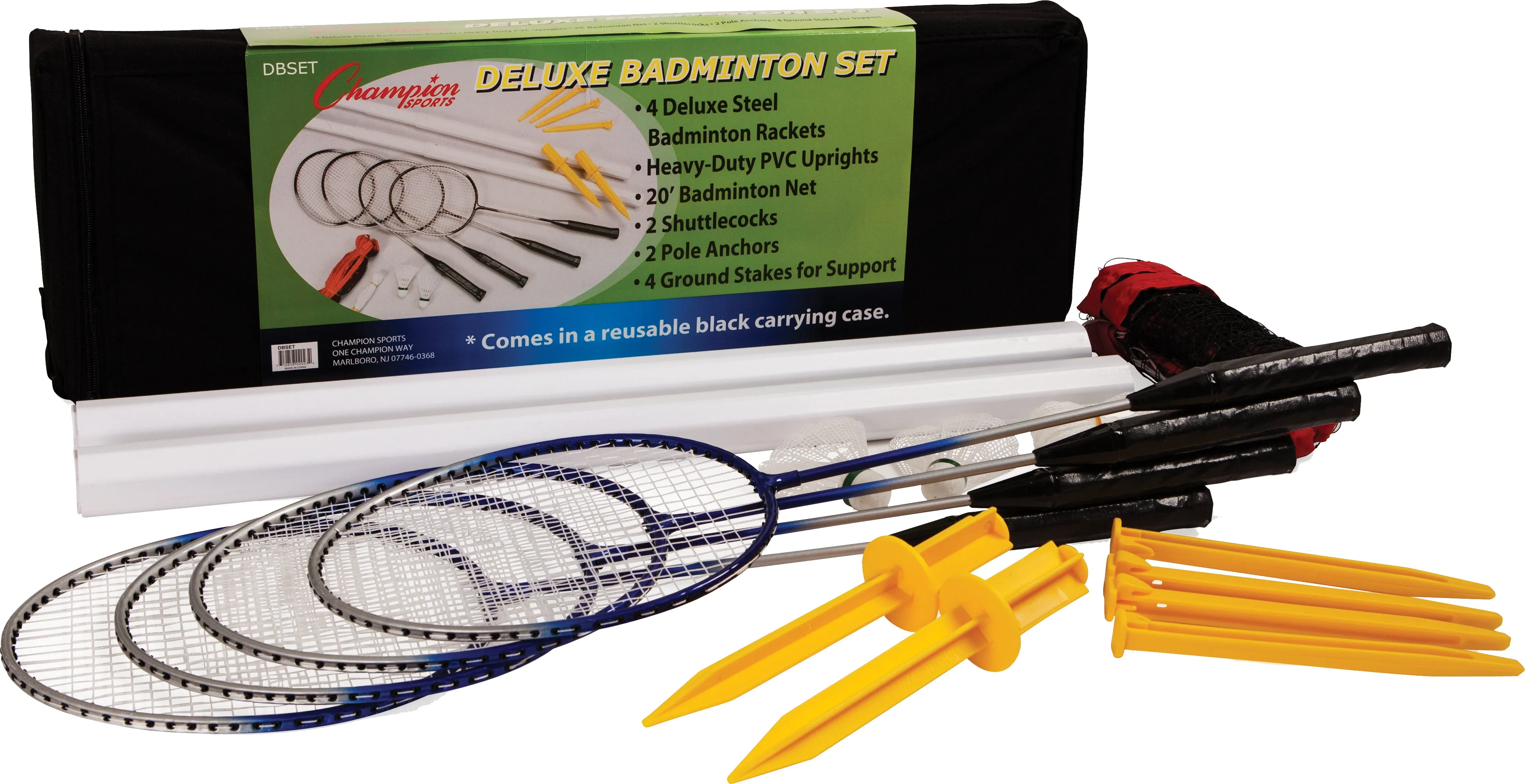 Champion Sports Deluxe Badminton Set