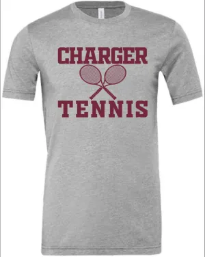 Charger Tennis crossed rackets