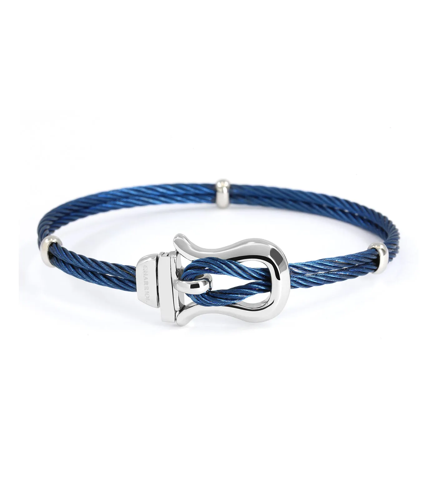 Charl Bonifacio Bangle Blue and Gray