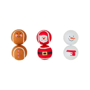 Christmas Character Tennis Ball Set